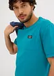 T-shirt met borstzak (set van 2) van biologisch katoen, bonprix
