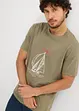 T-shirt (set van 2) van puur biologisch katoen, bonprix