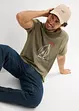 T-shirt (set van 2) van puur biologisch katoen, bonprix