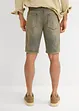 Dirty washed jeans bermuda, regular fit, bonprix