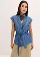 Mouwloze blazer van lyocell, bonprix