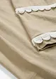 T-shirt met zijde, bonprix