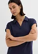 Shirt met open polokraag, bonprix