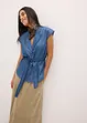 Mouwloze blazer van lyocell, bonprix