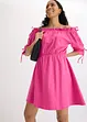 Jersey jurk met Carmen halslijn, bonprix