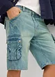 Cargo jeans bermuda regular fit