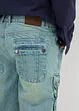 Cargo jeans bermuda regular fit