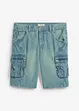 Cargo jeans bermuda regular fit