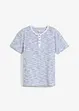 Henley shirt van puur katoen, korte mouw, bonprix