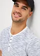 Henley shirt van puur katoen, korte mouw, bonprix