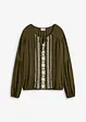 Blouse met borduursel, bonprix