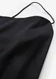 Asymmetrische top met spaghettibandjes van viscosemix, bonprix