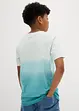 Jongens T-shirt met kleurverloop van puur biologisch katoen, bonprix
