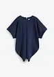 Shirt met gedrapeerde taille, bonprix