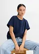 Shirt met gedrapeerde taille, bonprix