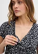 2-in-1 zwangerschaps- en borstvoedingsblouse van vloeiende viscose, bonprix