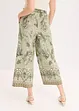 Jersey broek met paisley motief, bonprix