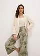 Jersey broek met paisley motief, bonprix