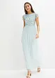 Maxi jurk met pailletten borduursel, bonprix