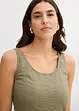 Midi jurk met verticale naden, bonprix