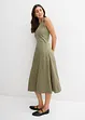 Midi jurk met verticale naden, bonprix