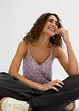 Gebloemde top van soepele viscose, bonprix