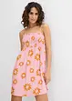 Strapless jurk van zachte viscose, bonprix