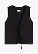 Gilet met strikken, bonprix