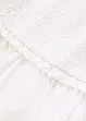 Midi jurk met pofmouwen en gesmokt detail, bonprix