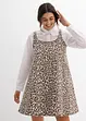 Mini jurk van elastische katoenmix, bonprix