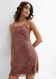 Mini jurk van mesh, bonprix
