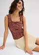 Top in een katoenmix (set van 2), bonprix