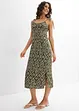 Midi jurk van soepele viscose, bonprix