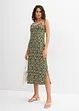 Midi jurk van soepele viscose, bonprix