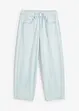 Balloon jeans mid waist, super soft, cropped, bonprix