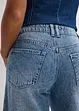Jeans bermuda mid waist, low stretch, bonprix