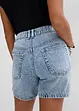 Jeans bermuda mid waist, low stretch, bonprix