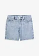 Jeans bermuda mid waist, low stretch, bonprix