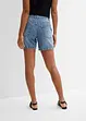 Jeans bermuda mid waist, low stretch, bonprix