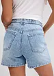 Jeans short high waist, low stretch, bonprix