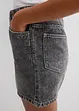 Jeans short high waist, low stretch, bonprix