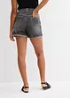 Jeans short high waist, low stretch, bonprix