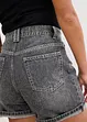 Jeans short high waist, low stretch, bonprix