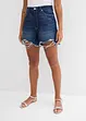 Jeans short high waist, low stretch, bonprix