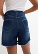 Jeans short high waist, low stretch, bonprix