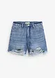 Jeans short high waist, low stretch, bonprix
