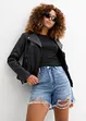 Jeans short high waist, low stretch, bonprix