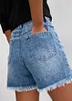 Jeans short high waist, low stretch, bonprix
