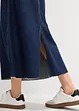 Midi spijkerrok mid waist, superzacht, bonprix