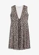 Jersey jurk met mesh, bonprix